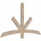 Ekena Millwork Alberta Smooth Timber Gable Bracket, Douglas Fir, 60"W x 35"H x 1 1/2"D x 3 1/2"F, 14/12 Pitch GBW060X35X0204ALB00SDF - alternate 3